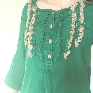 Youth | Blouse | Size 8-10 | 3/4 length sleeve